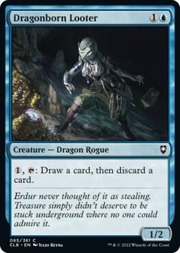 0065 Dragonborn Looter C Commander Legends: Battle for Baldur's Gate