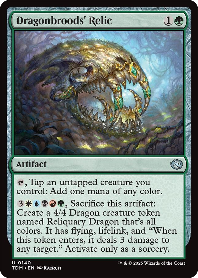 0140 Dragonbroods' Relic U Dragonstorm