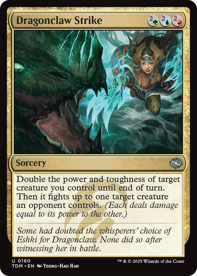 0180 Dragonclaw Strike U Dragonstorm