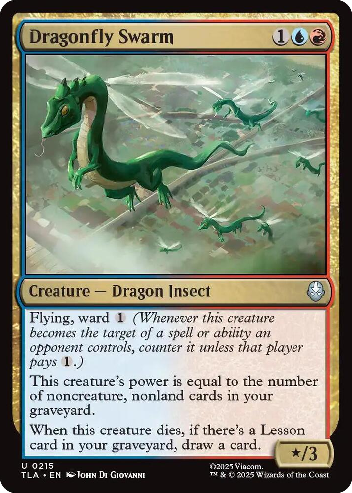 0215 Dragonfly Swarm U The Last Airbender