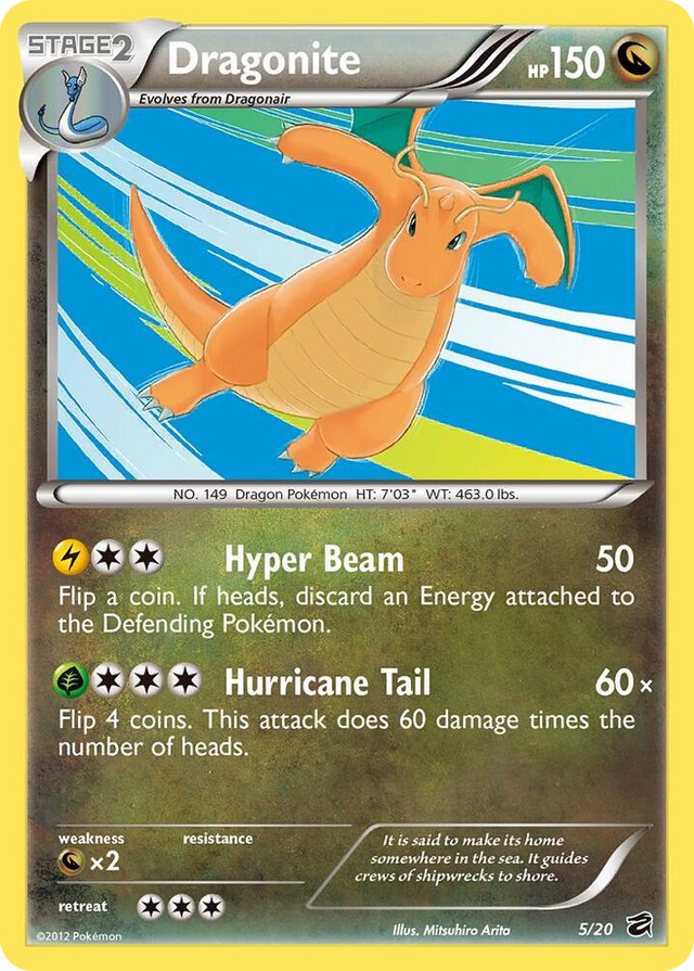 0005 Dragonite - 5/20 (Dragon Vault) Promo Blister Exclusives