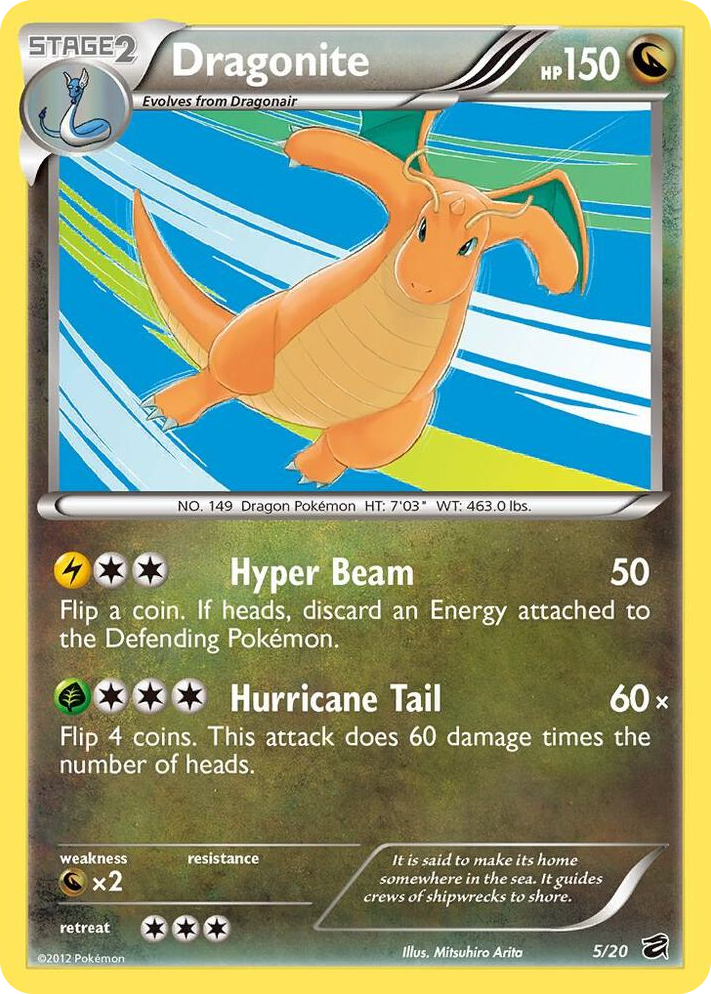 0005 Dragonite - 5/20 (Dragon Vault) Promo Blister Exclusives