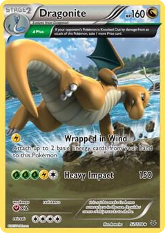 0052 Dragonite - 52/108 (XY Roaring Skies) Rare Deck Exclusives