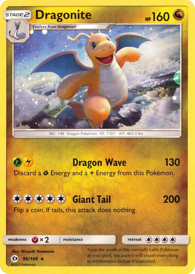 0096 Dragonite - 96/149 (Cosmos Holo) Promo Miscellaneous Cards & Products