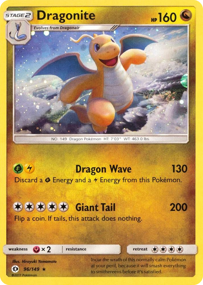 0096 Dragonite - 96/149 (Cosmos Holo) Promo Miscellaneous Cards & Products