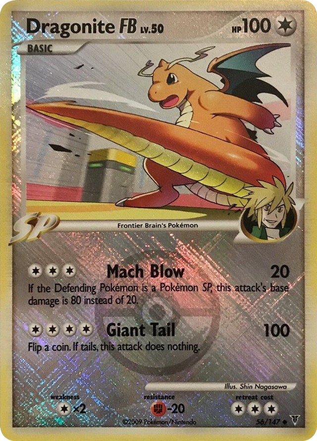 0056 Dragonite FB - 56/147 (League Promo) Promo League & Championship Cards