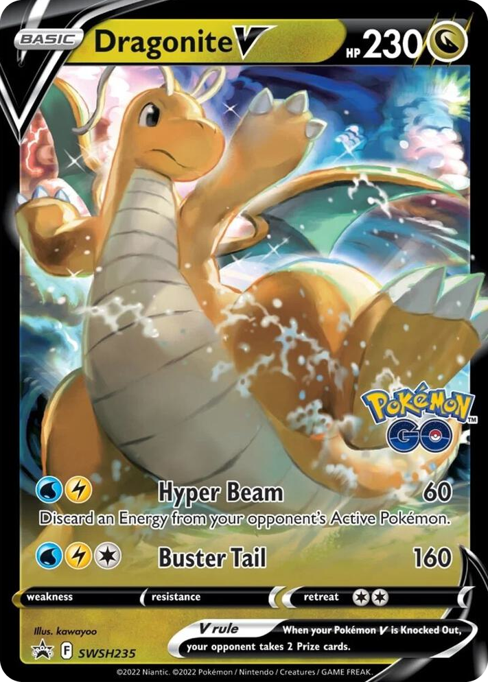0235 Dragonite V - SWSH235 Promo Sword & Shield Promo Cards
