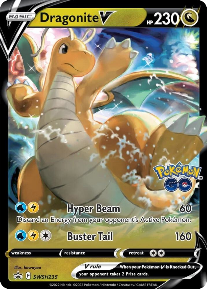 0235 Dragonite V - SWSH235 Promo Sword & Shield Promo Cards
