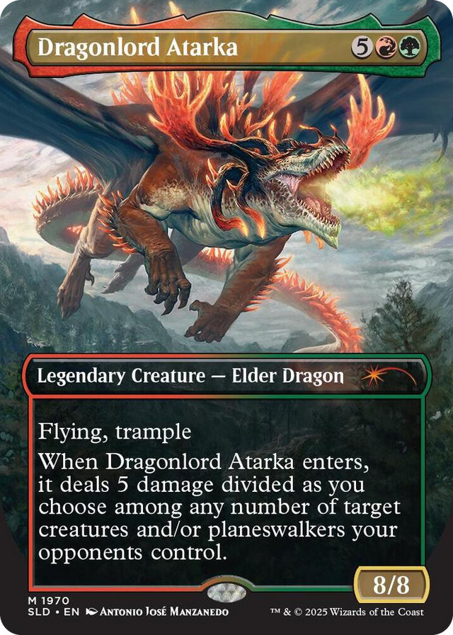 1970 Dragonlord Atarka M Secret Lair Drop Series