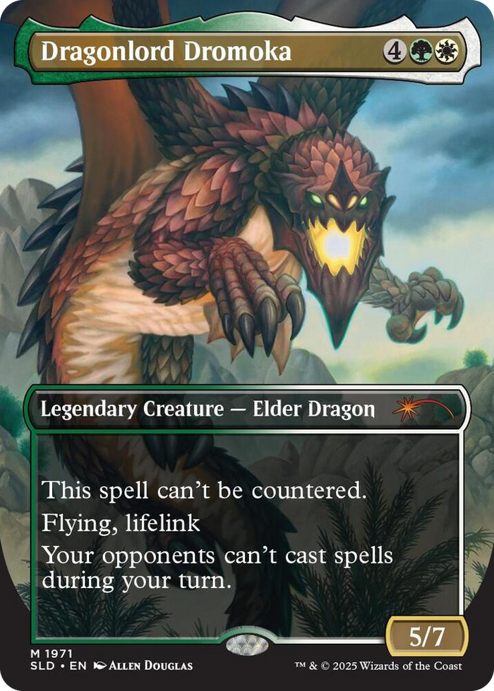 Dragonlord Dromoka #1971 M - Secret Lair Drop Series Pokemon card