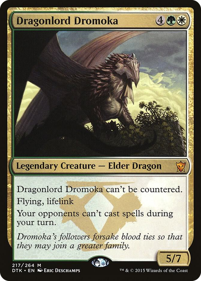 0217 Dragonlord Dromoka M Dragons of Tarkir