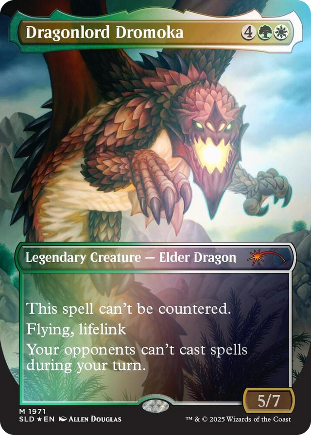 1971 Dragonlord Dromoka (Rainbow Foil) M Secret Lair Drop Series