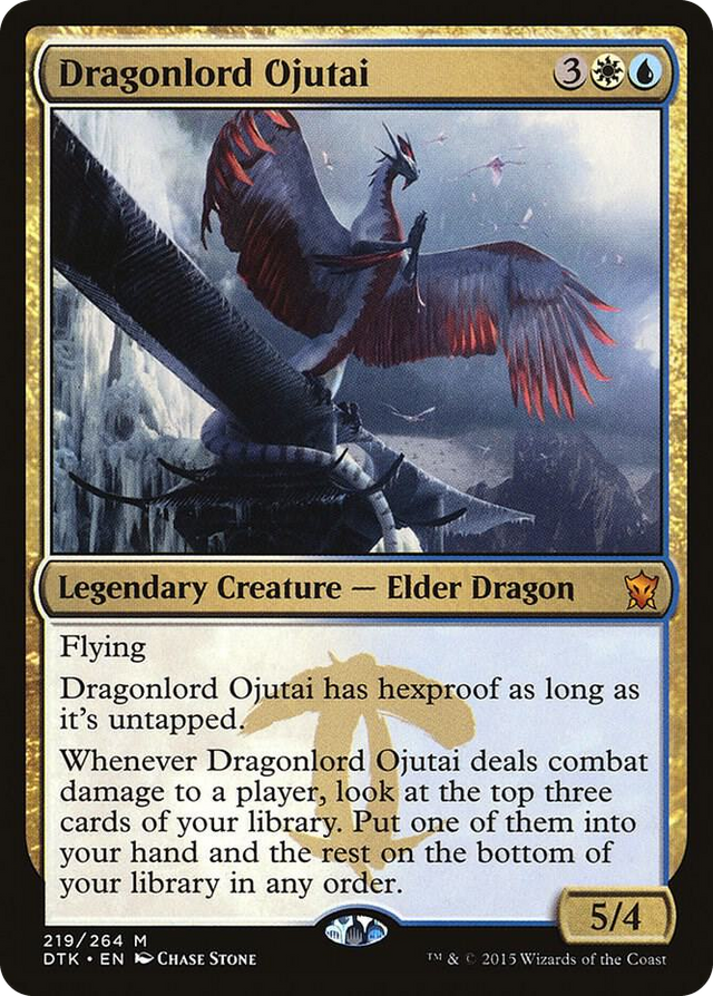 0219 Dragonlord Ojutai M Dragons of Tarkir