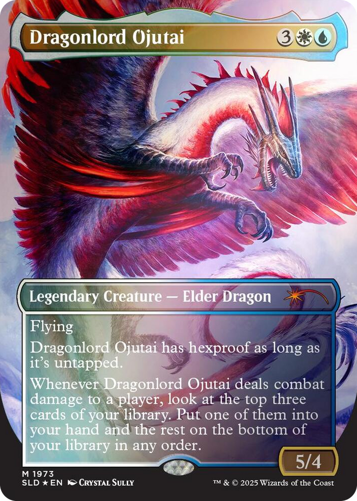 Dragonlord Ojutai (Rainbow Foil) #1973 M - Secret Lair Drop Series Pokemon card