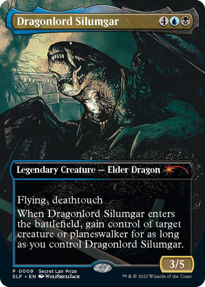 Dragonlord Silumgar #9 P - Secret Lair Showdown Pokemon card