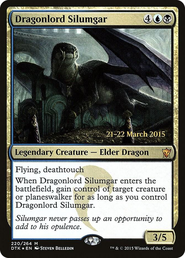 0220 Dragonlord Silumgar M Prerelease Cards