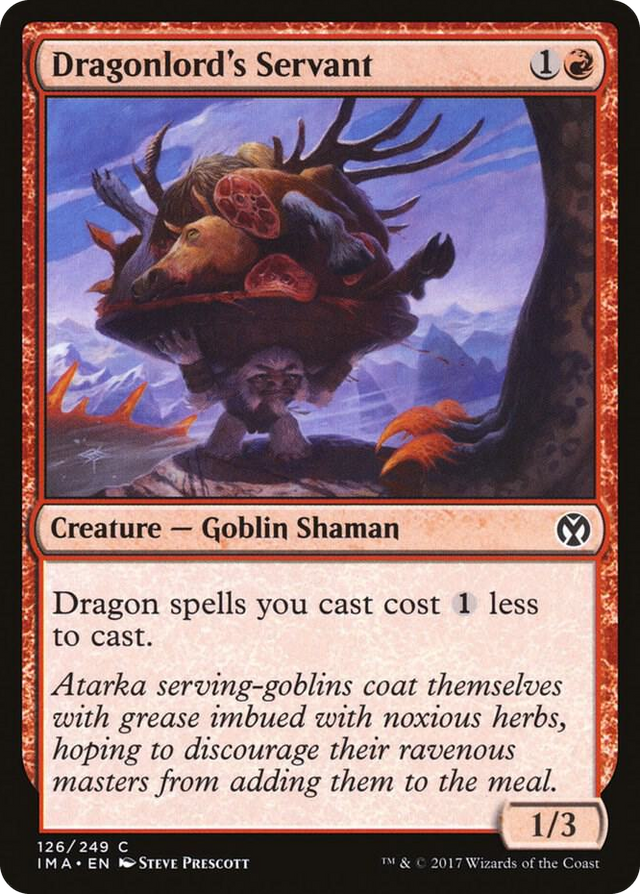 0126 Dragonlord's Servant C Iconic Masters