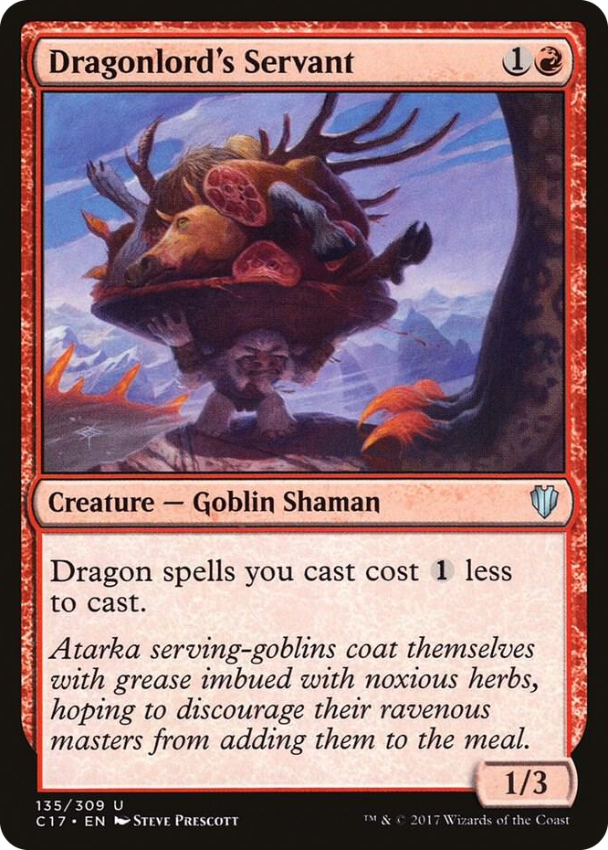 0135 Dragonlord's Servant U Commander 2017