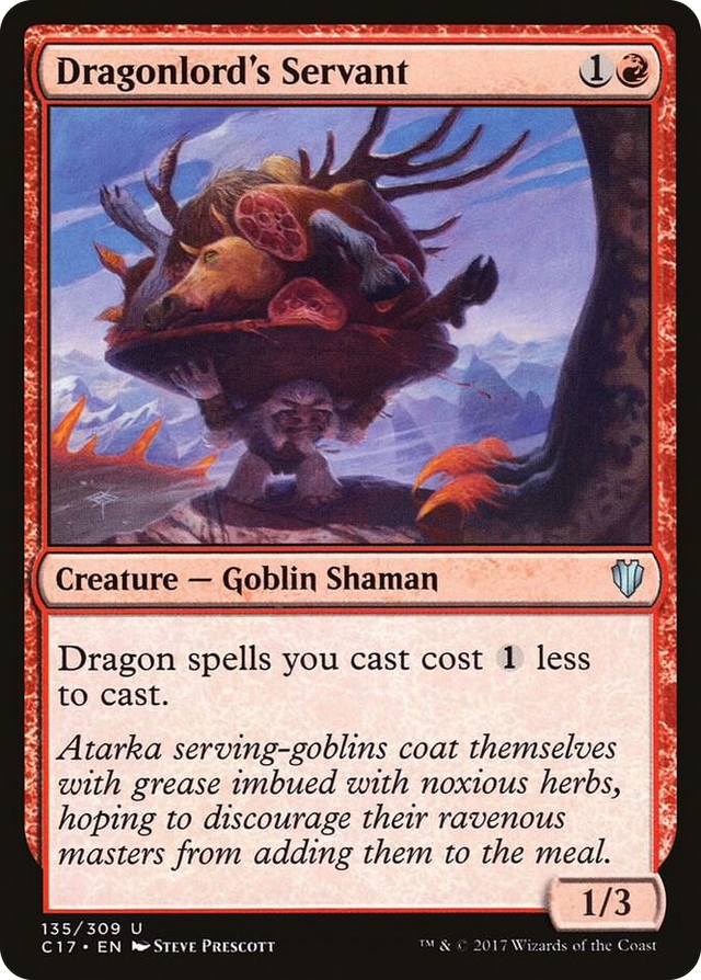 0135 Dragonlord's Servant U Commander 2017
