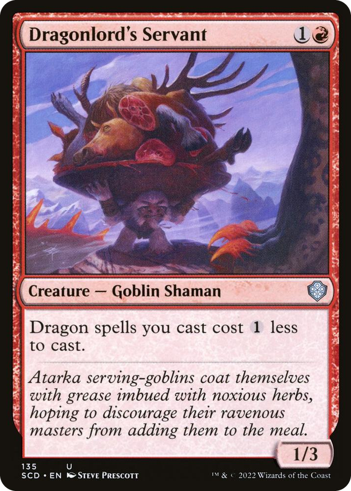 0135 Dragonlord's Servant U Starter Commander Decks