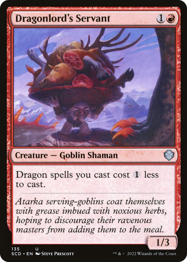 0135 Dragonlord's Servant U Starter Commander Decks