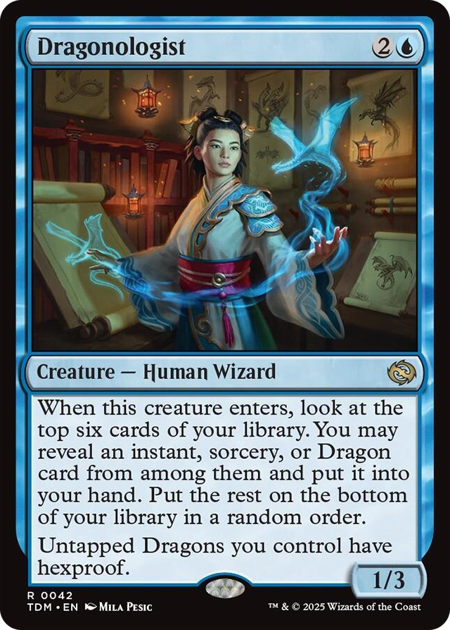 0042 Dragonologist R Dragonstorm