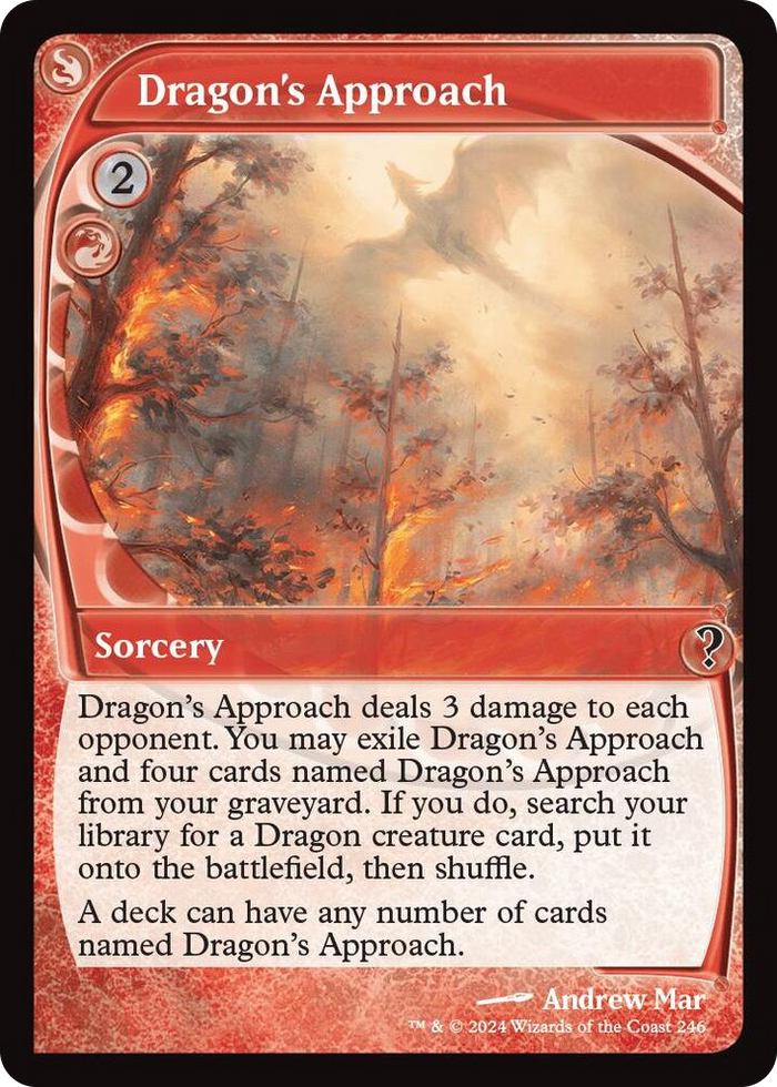 Dragon's Approach (Future Sight) #246 C - Mystery Booster 2 Pokemon card