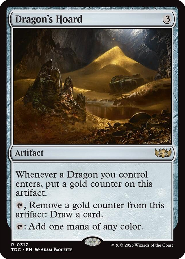 0317 Dragon's Hoard R Commander: Tarkir: Dragonstorm