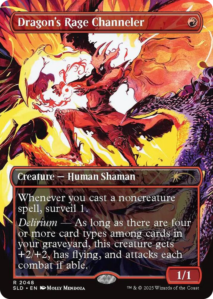 Dragon's Rage Channeler (2048) #2048 R - Secret Lair Drop Series Pokemon card