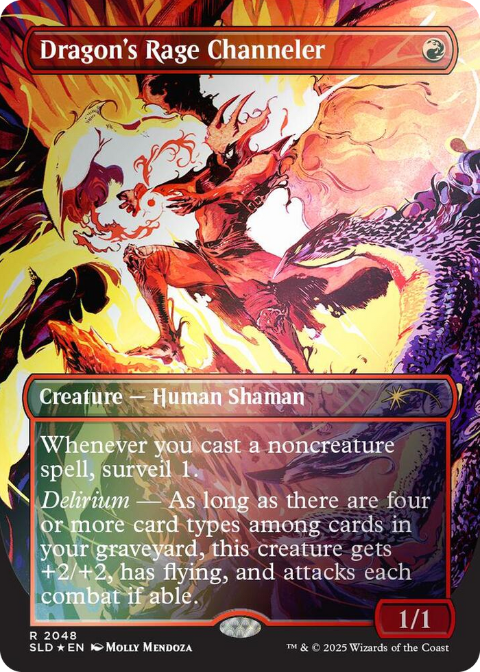 Dragon's Rage Channeler (2048) (Rainbow Foil) #2048 R - Secret Lair Drop Series Pokemon card