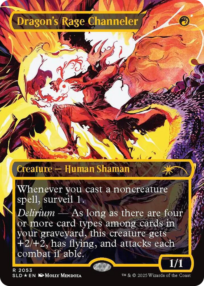 Dragon's Rage Channeler (2053) (Raised Foil) #2053 R - Secret Lair Drop Series Pokemon card