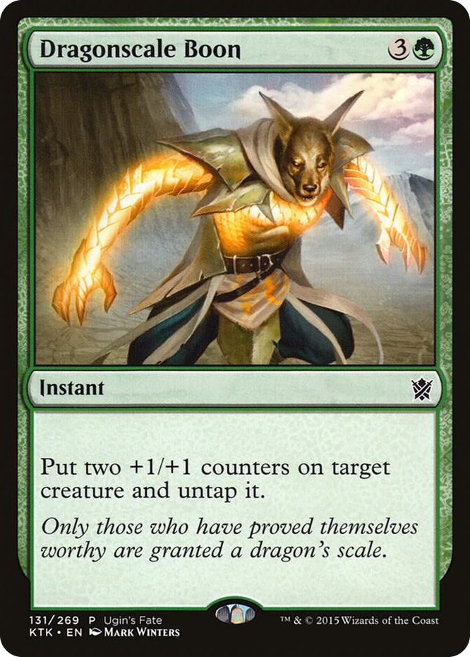 0131 Dragonscale Boon P Ugin's Fate Promos