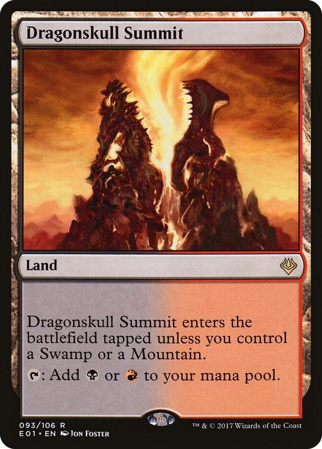 0093 Dragonskull Summit R Archenemy: Nicol Bolas