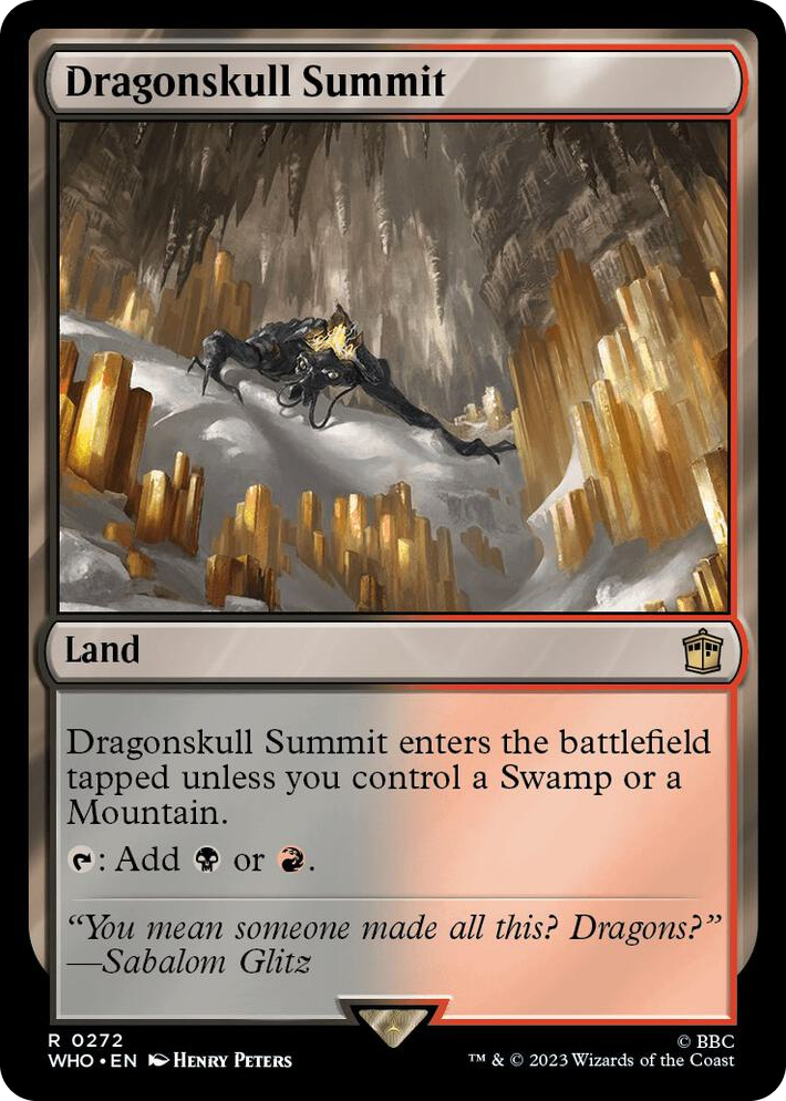 0272 Dragonskull Summit R Universes Beyond: Doctor Who