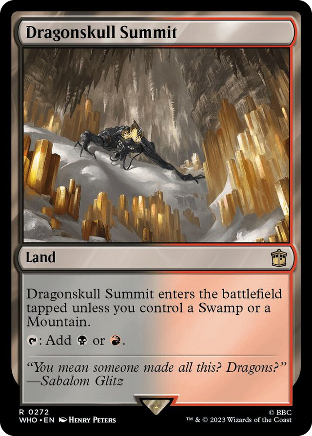 0272 Dragonskull Summit R Universes Beyond: Doctor Who