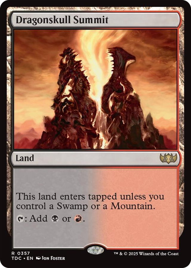 0357 Dragonskull Summit R Commander: Tarkir: Dragonstorm