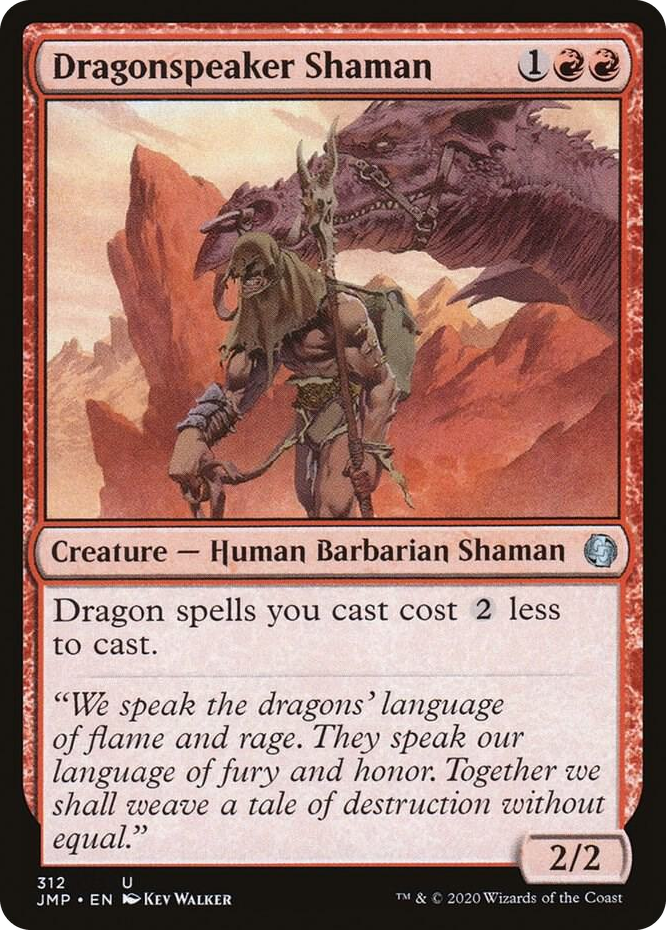 0312 Dragonspeaker Shaman U Jumpstart