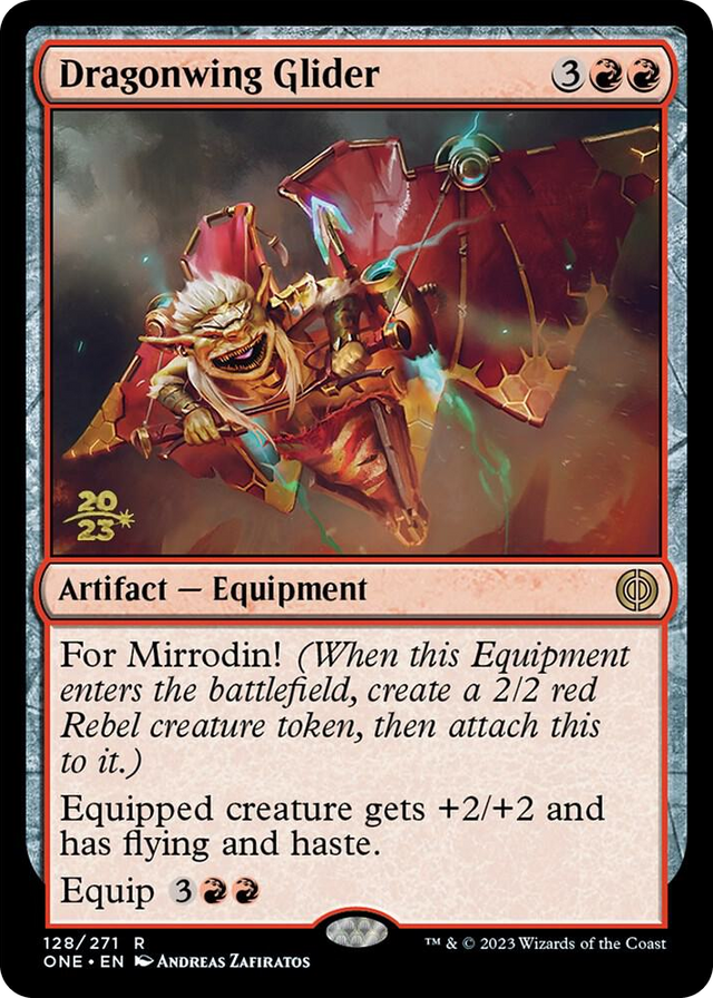 0128 Dragonwing Glider R Prerelease Cards