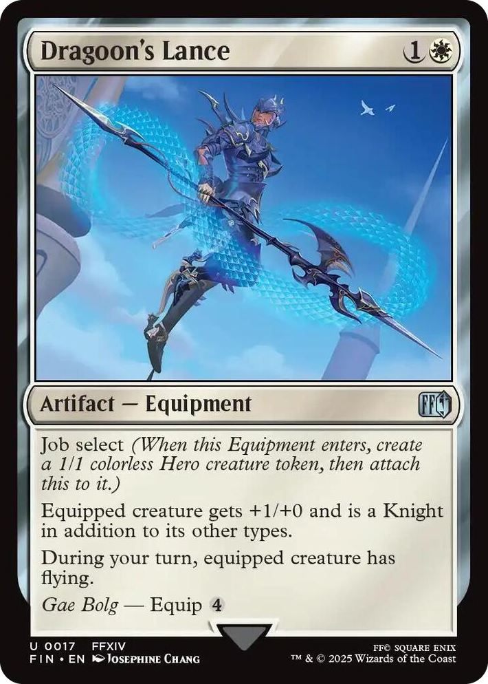0017 Dragoon's Lance U FINAL FANTASY