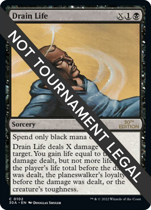 0102 Drain Life C 30th Anniversary Edition