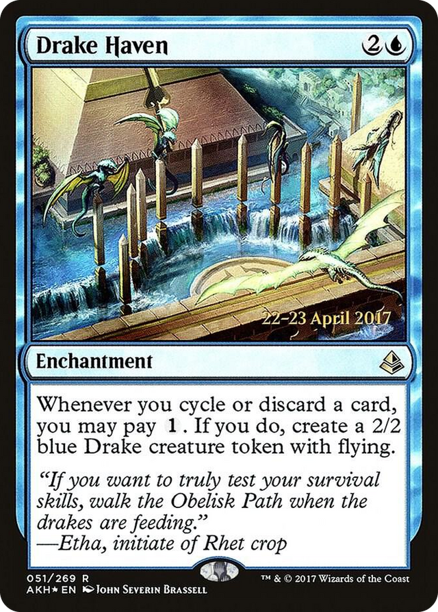 0051 Drake Haven R Prerelease Cards