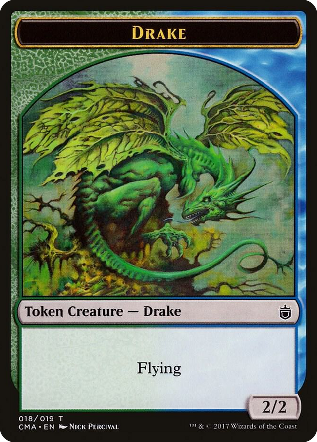 0018 Drake Token (018) T Commander Anthology