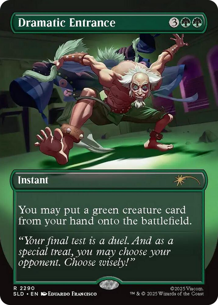 Dramatic Entrance #2290 R - Secret Lair Drop Series Pokemon card