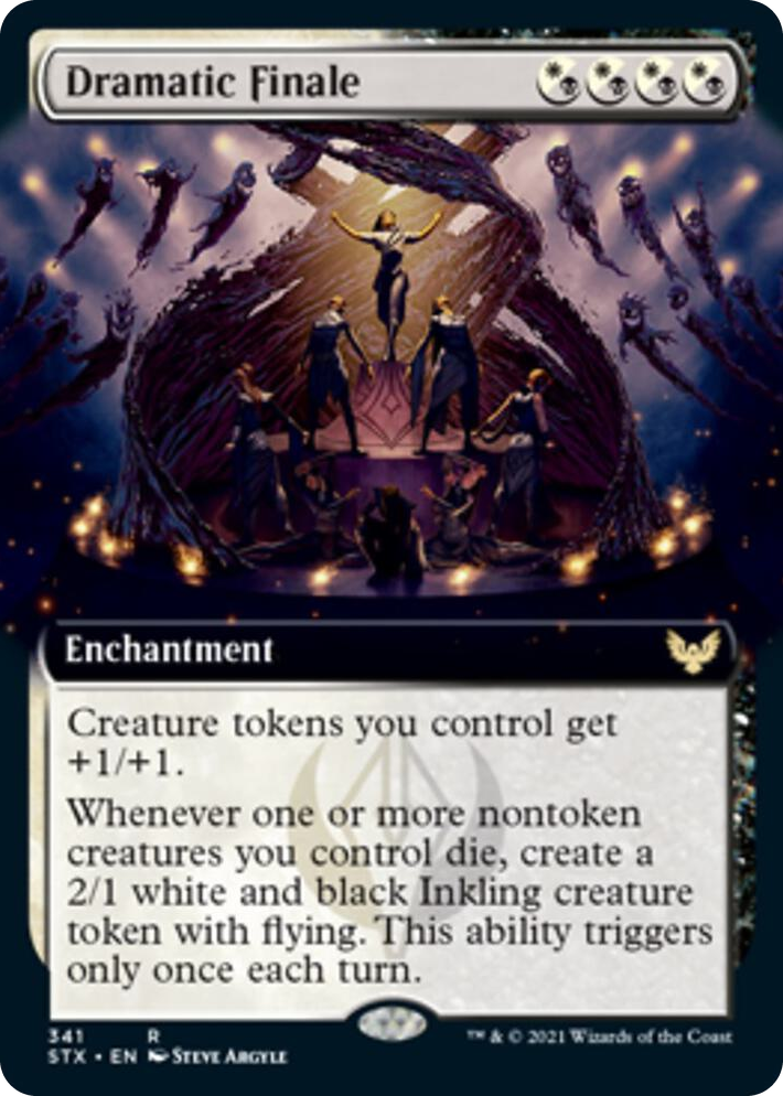 0341 Dramatic Finale (Extended Art) R Strixhaven: School of Mages