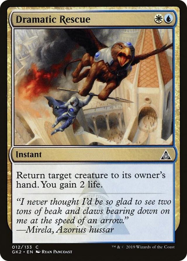 0012 Dramatic Rescue C Ravnica Allegiance: Guild Kits