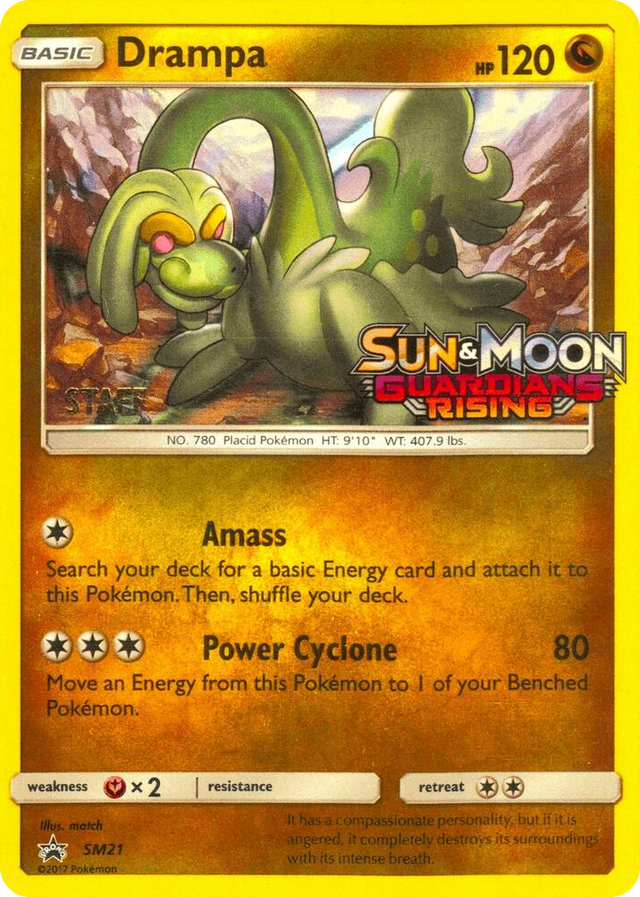 SM021 Drampa - SM21 (Prerelease) [Staff] Promo SM Promos