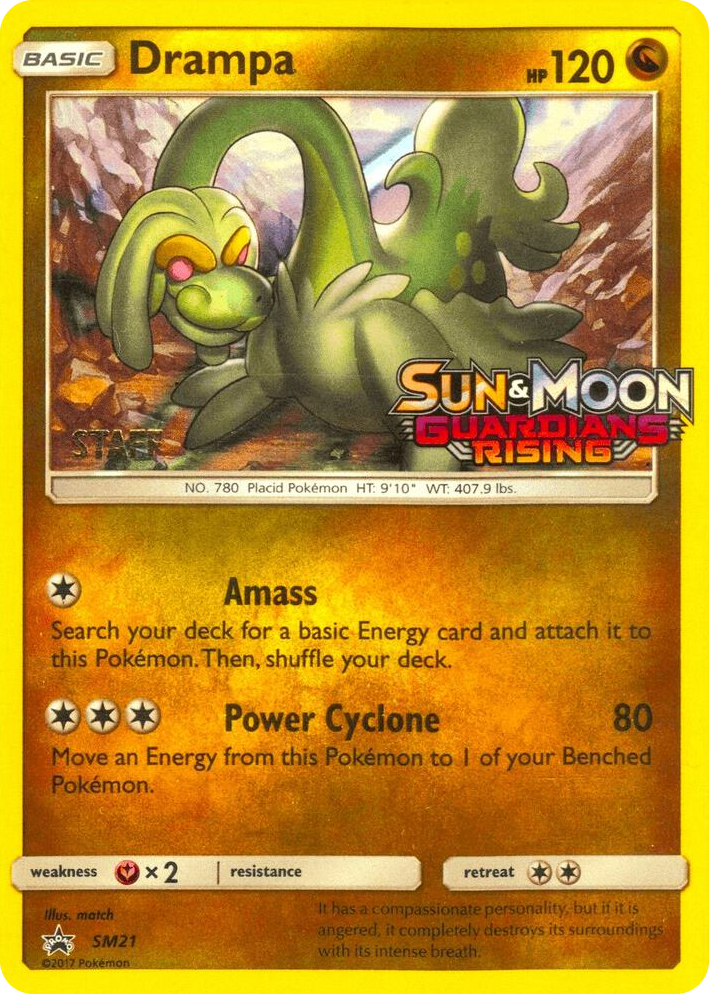 SM021 Drampa - SM21 (Prerelease) [Staff] Promo SM Promos