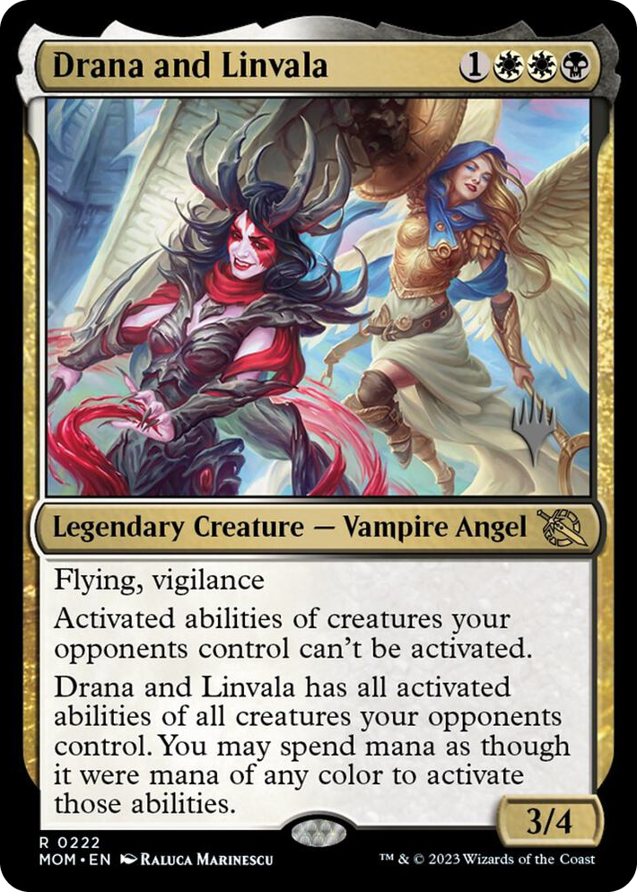 0222 Drana and Linvala R Promo Pack: March of the Machine