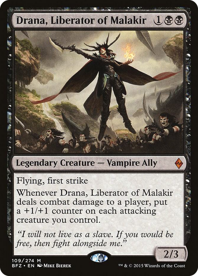 0109 Drana, Liberator of Malakir M Battle for Zendikar