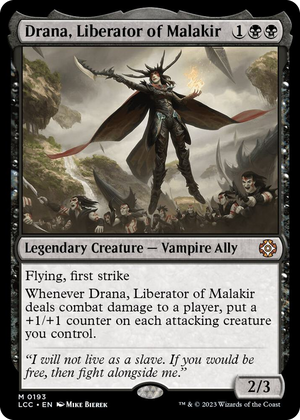 0193 Drana, Liberator of Malakir M Commander: The Lost Caverns of Ixalan
